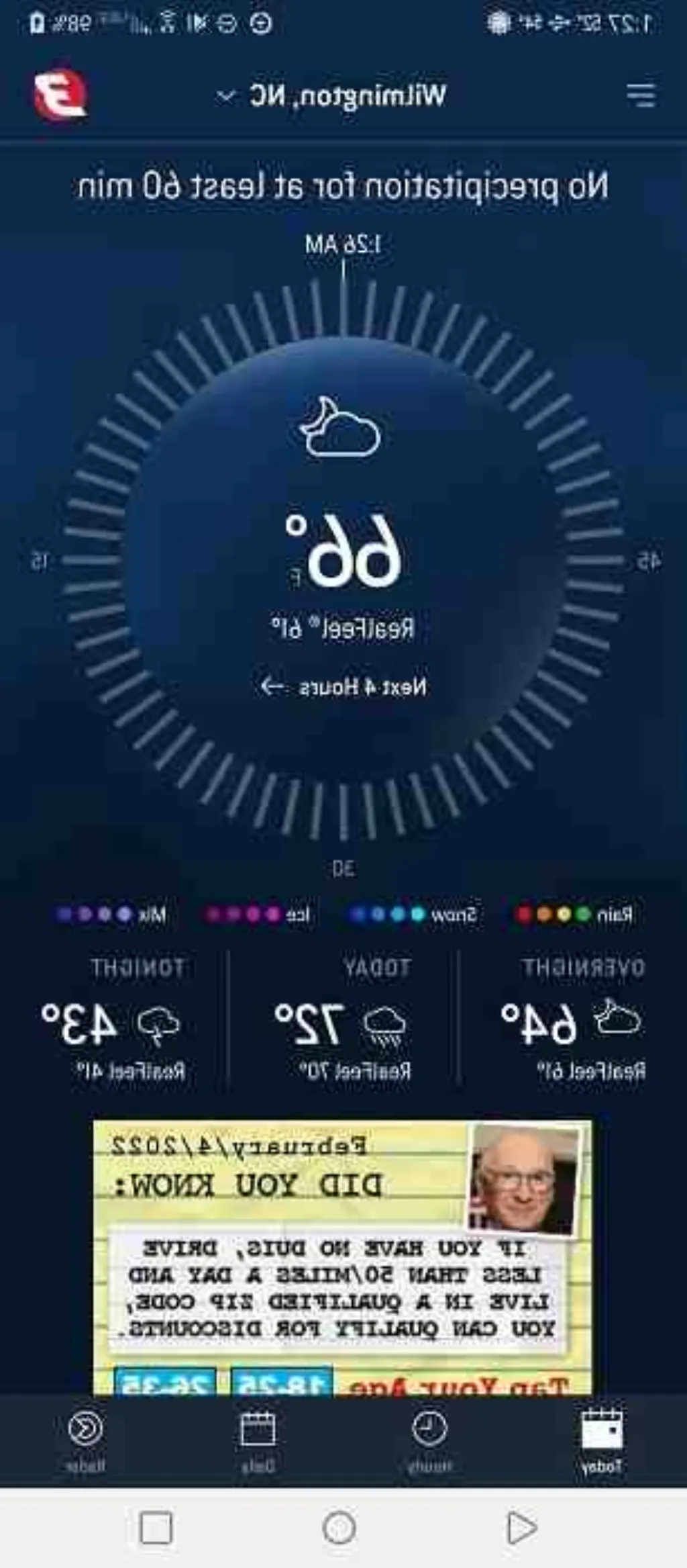 Quelle est la meilleure application météo gratuite ?