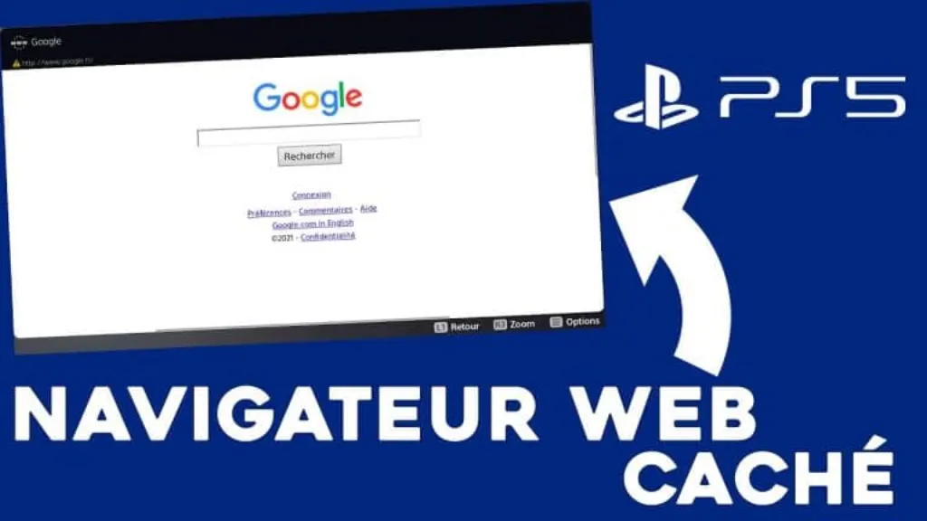 comment aller sur internet avec la ps5