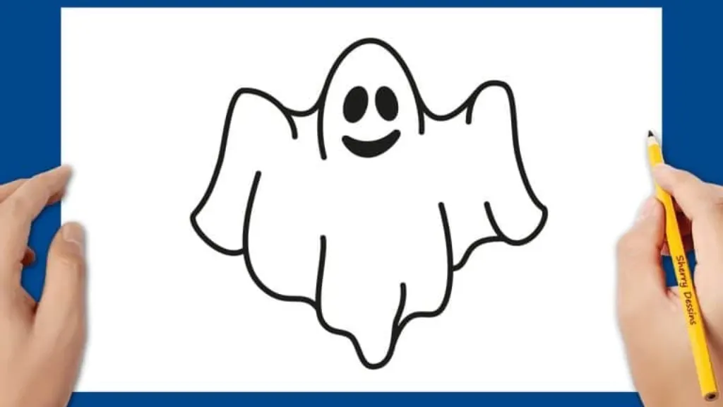 comment dessiner un fantôme
