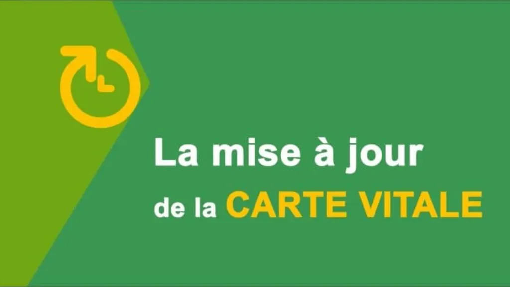 comment mettre à jour carte vitale
