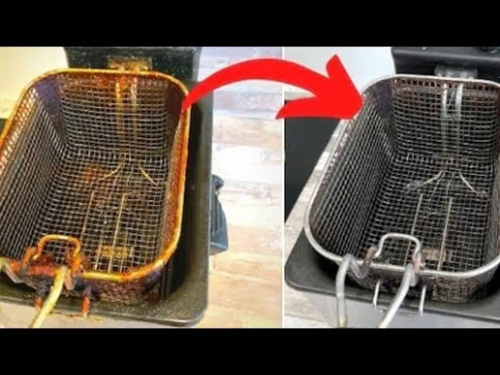 comment nettoyer une friteuse électrique très encrassée