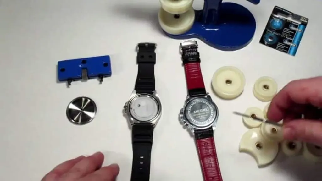comment ouvrir une montre pour changer la pile