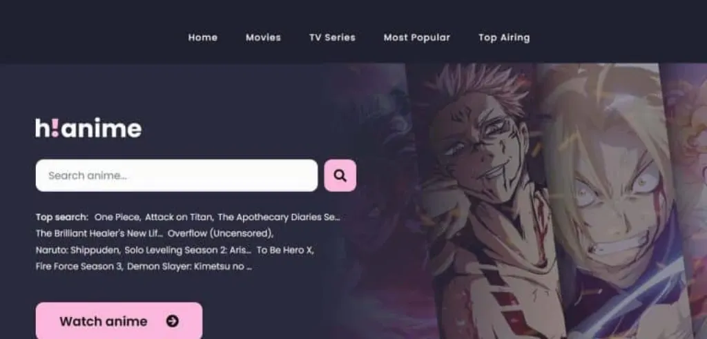 Le roi de la piraterie Aniwatch se métamorphose en HiAnime ! Découvrez le nouveau paradis des animes.