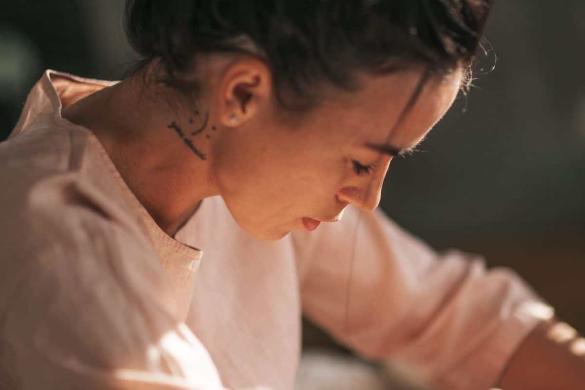 the girl